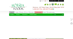 Desktop Screenshot of hoasuafoods.com